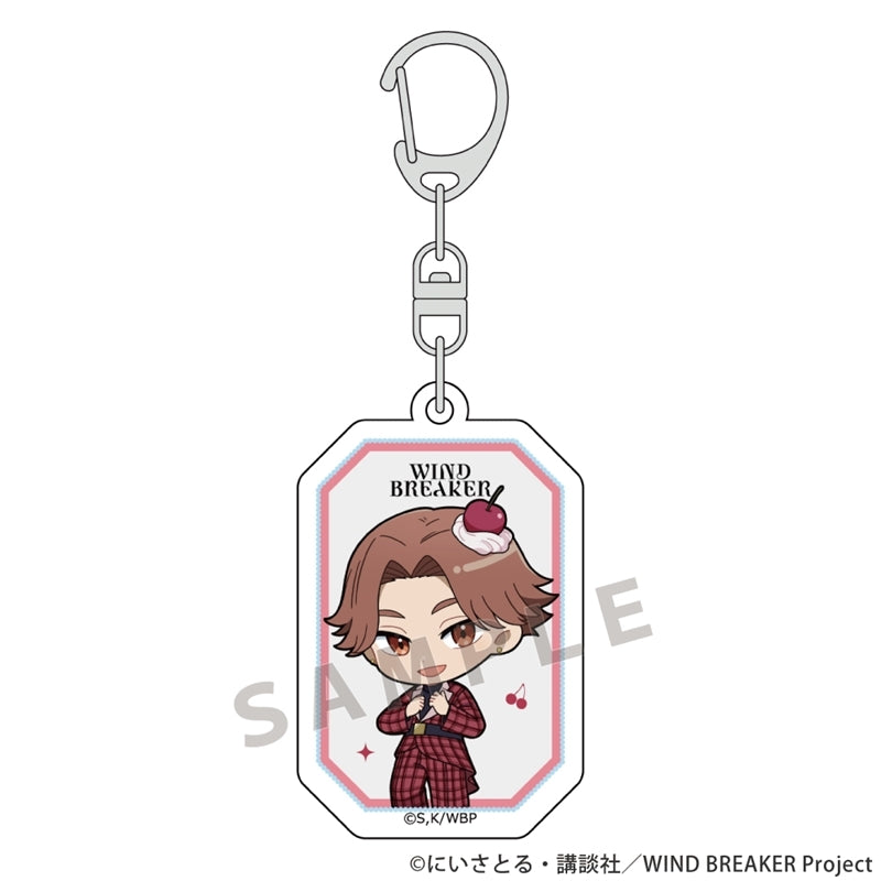 (Goods - Keychain) WIND BREAKER Acrylic Keychain (Seiryu Sakaki/Whipped Cream & Cherry )