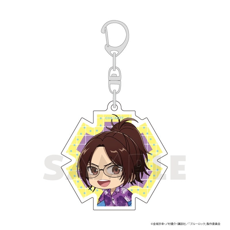 (Goods - Keychain) Attack on Titan Acrylic Keychain (Hange/Vacation)