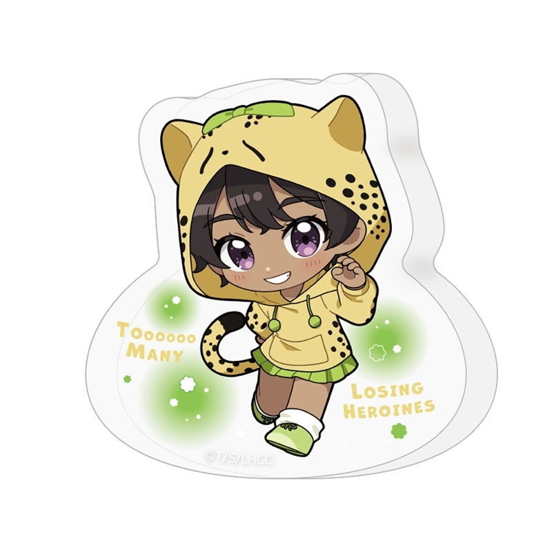 (Goods - Ornament) Too Many Losing Heroines! Die-cut Acrylic Block (Lemon Yakishio/Animal Hoodie)