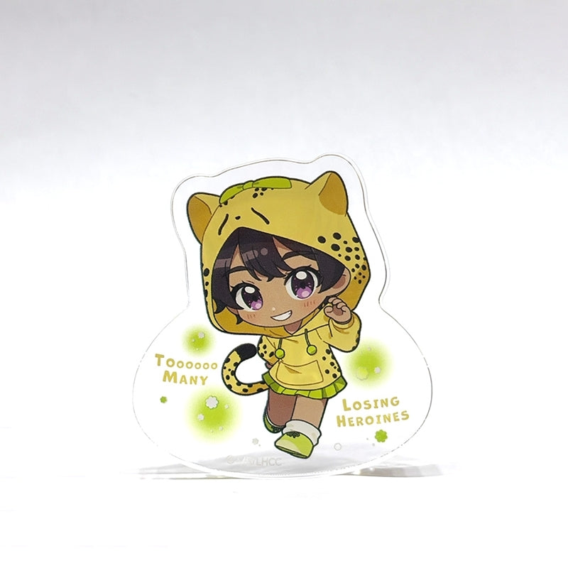 (Goods - Ornament) Too Many Losing Heroines! Die-cut Acrylic Block (Lemon Yakishio/Animal Hoodie)