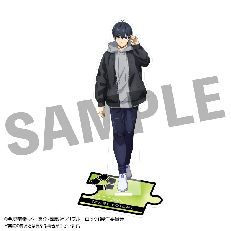 (Goods - Stand Pop) Blue Lock feat. Exclusive Art Acrylic Stand vol. 2 (Round One Uniform ver.) Yoichi Isagi