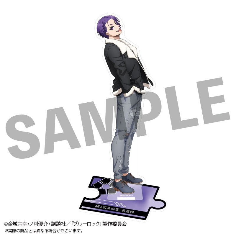 (Goods - Stand Pop) Blue Lock feat. Exclusive Art Acrylic Stand vol. 2 (Round One Uniform ver.) Reo Mikage