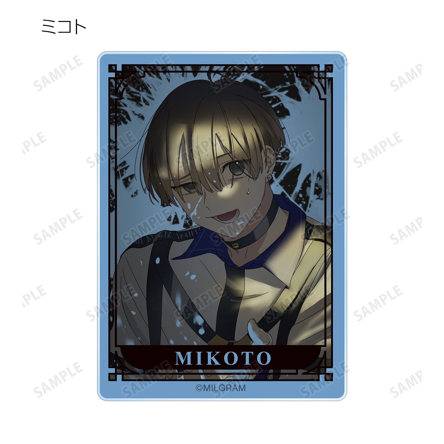 (1BOX=12)(Goods - Card) MILGRAM Trading Acrylic Card Feat. New and Exclusive Art 2nd Anniversary ver.