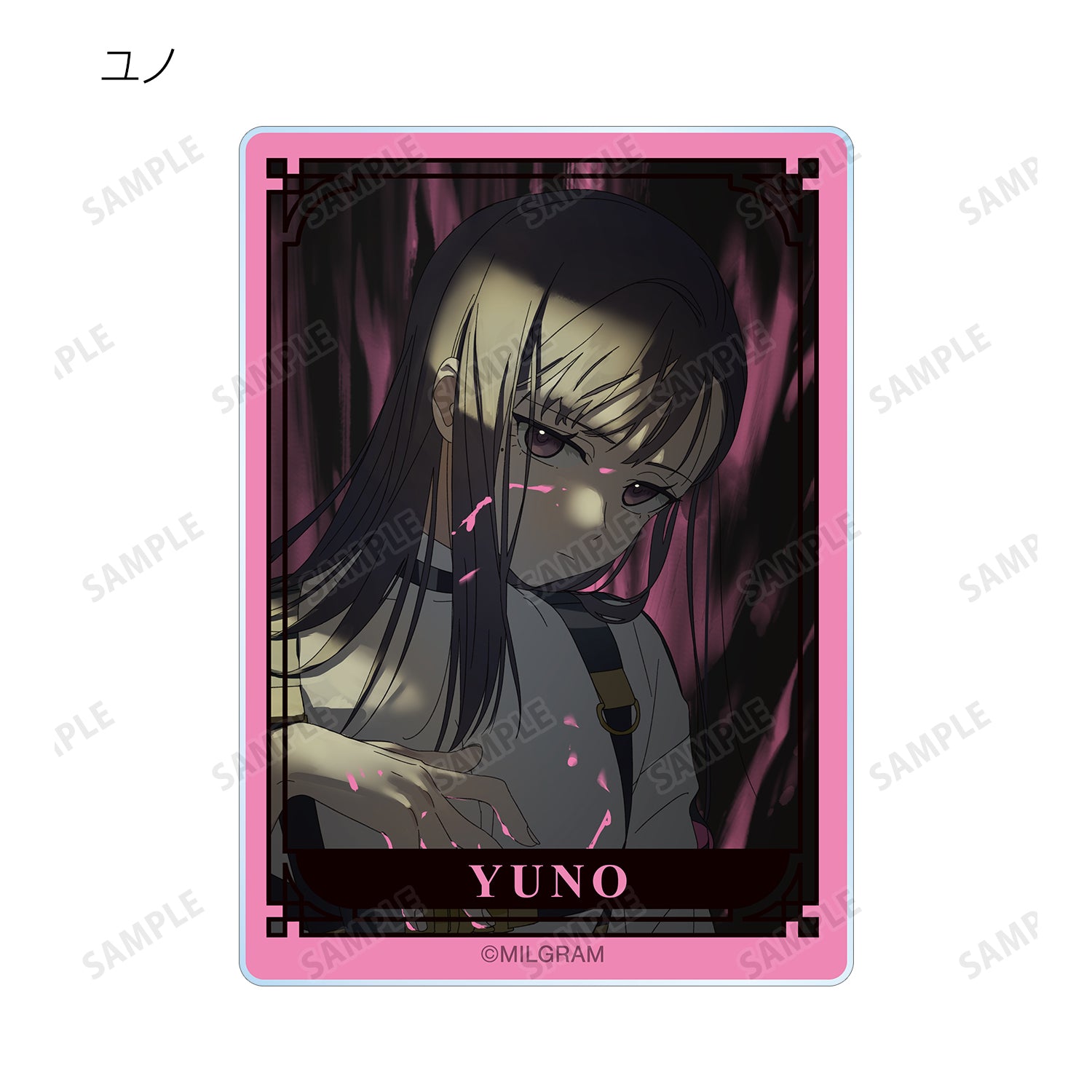 (1BOX=12)(Goods - Card) MILGRAM Trading Acrylic Card Feat. New and Exclusive Art 2nd Anniversary ver.