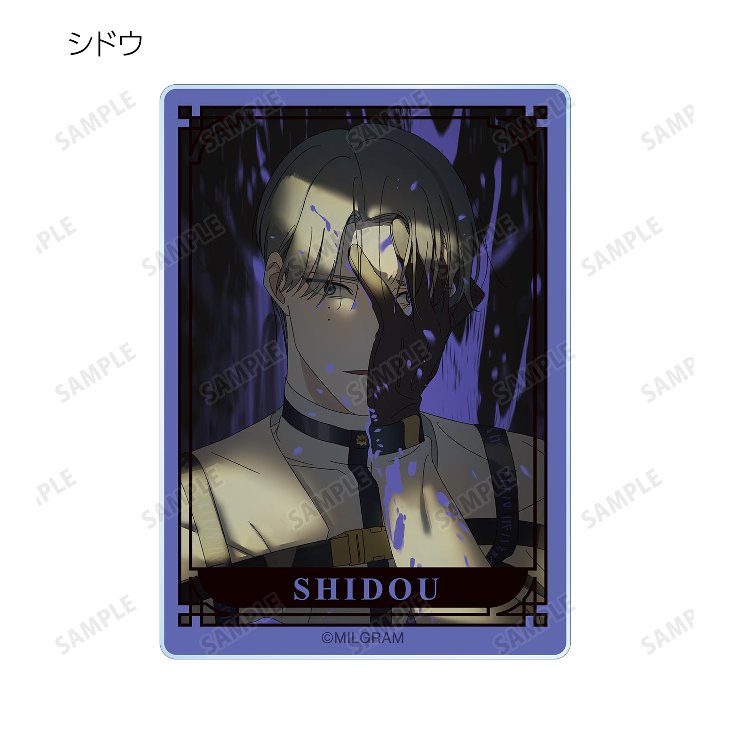 (1BOX=12)(Goods - Card) MILGRAM Trading Acrylic Card Feat. New and Exclusive Art 2nd Anniversary ver.