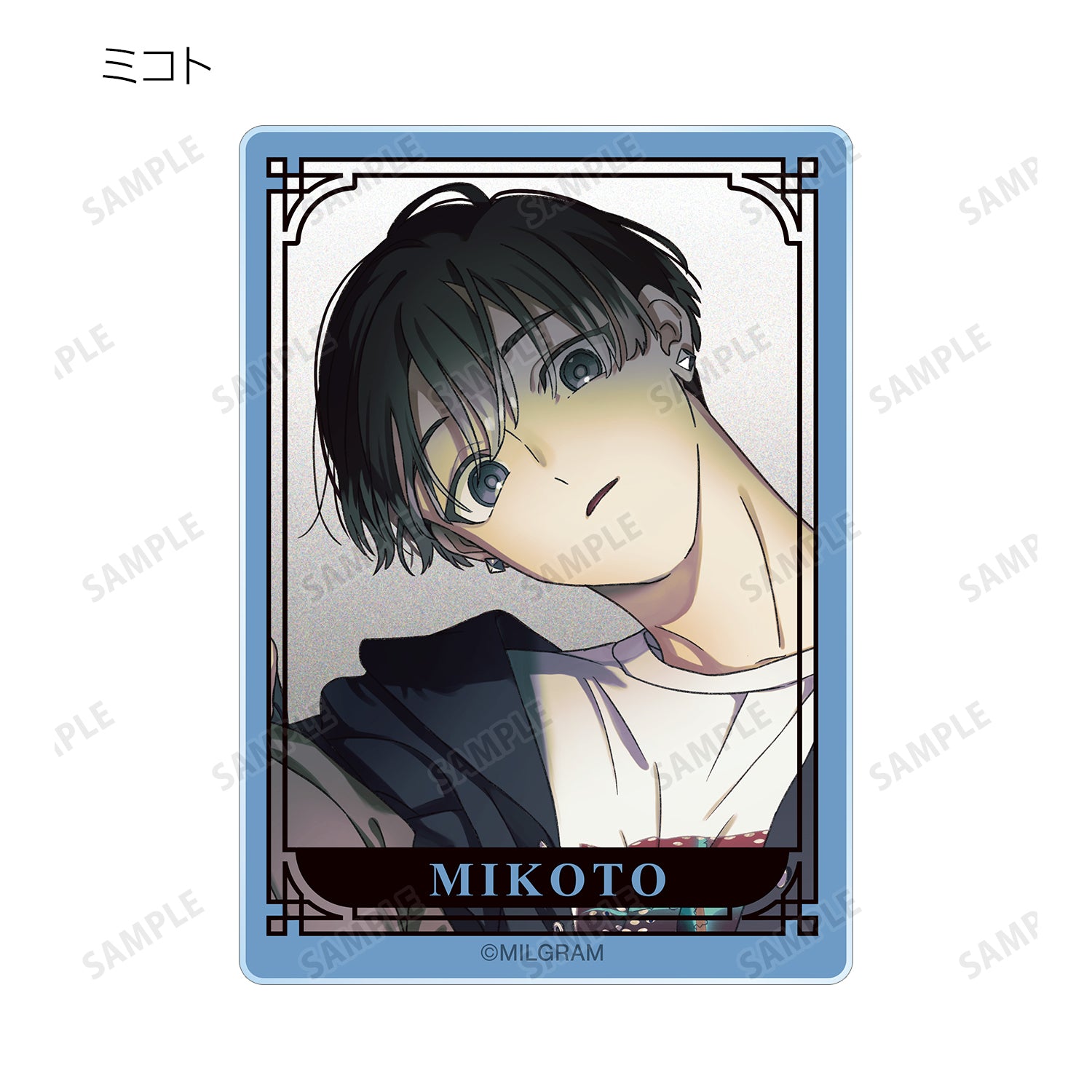 (1BOX=12)(Goods - Card) MILGRAM Trading Acrylic Card Feat. New and Exclusive Art 3rd Anniversary ver.