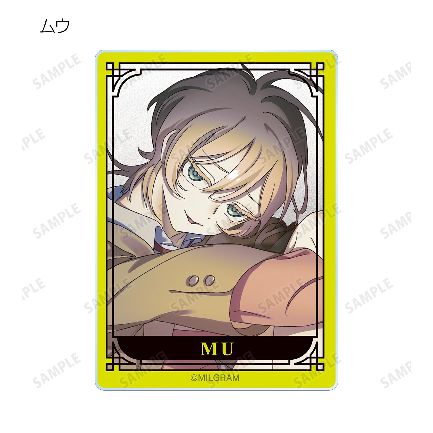 (1BOX=12)(Goods - Card) MILGRAM Trading Acrylic Card Feat. New and Exclusive Art 3rd Anniversary ver.