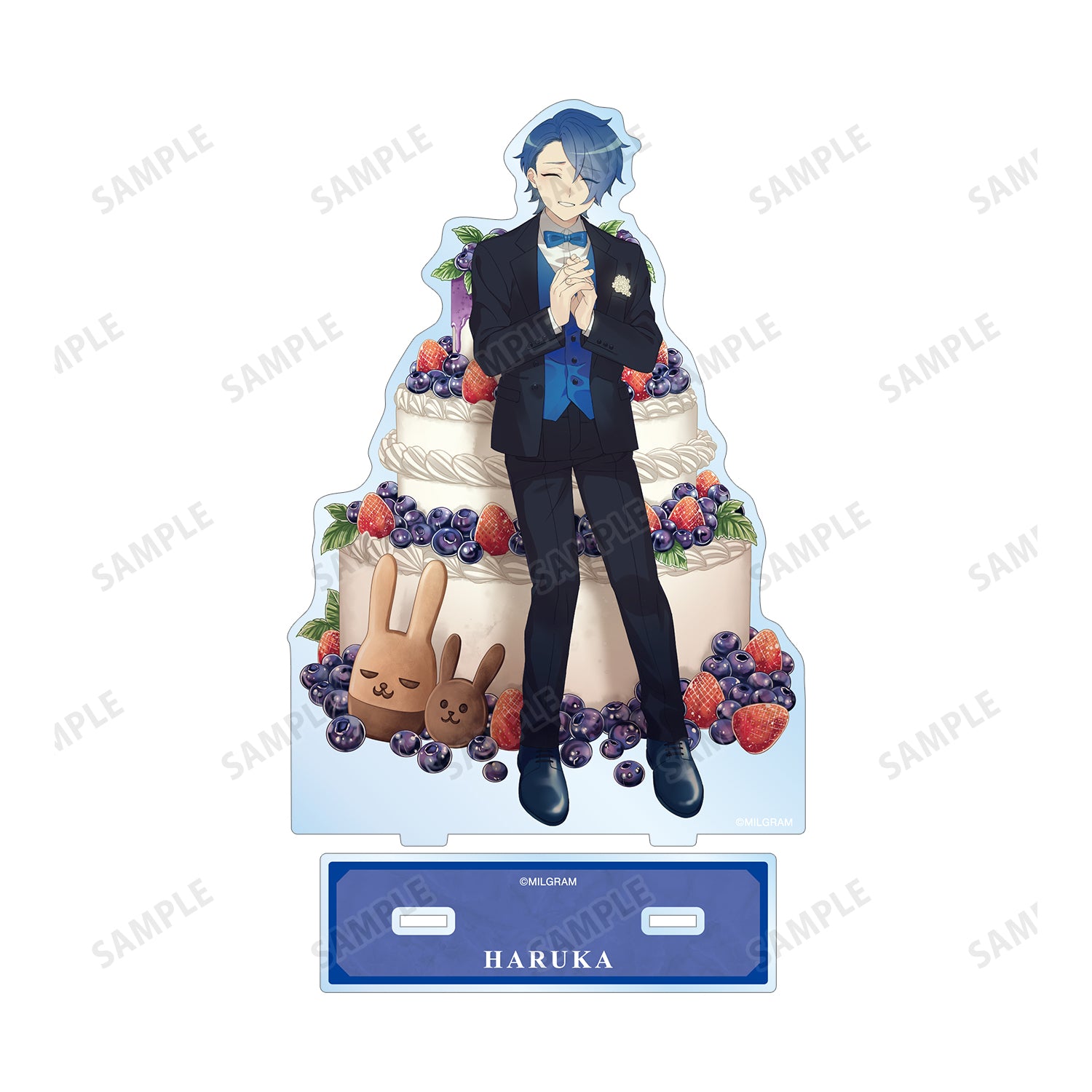 (Goods - Stand Pop) MILGRAM Big Acrylic Stand Feat. New and Exclusive Art Birthday ver. Haruka