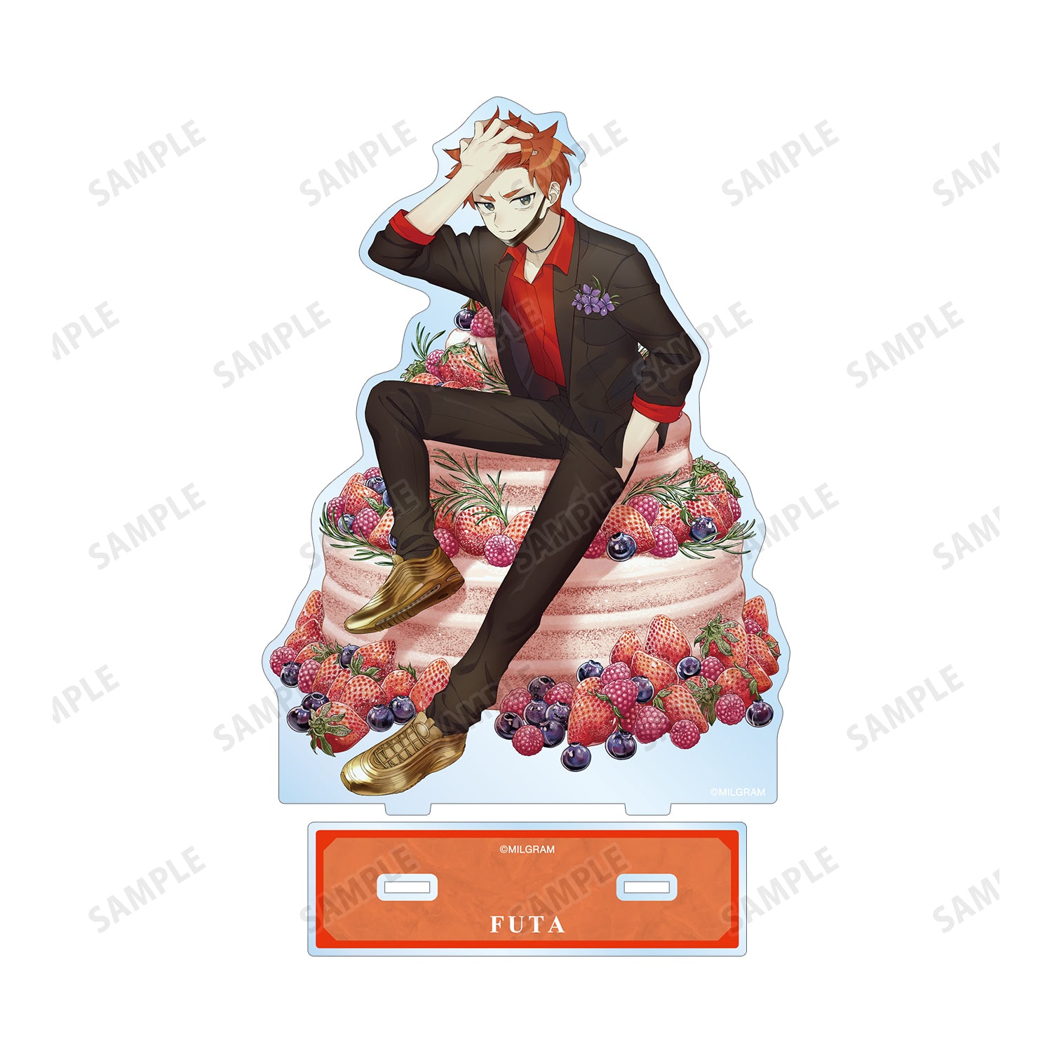 (Goods - Stand Pop) MILGRAM Big Acrylic Stand Feat. New and Exclusive Art Birthday ver. Fuuta