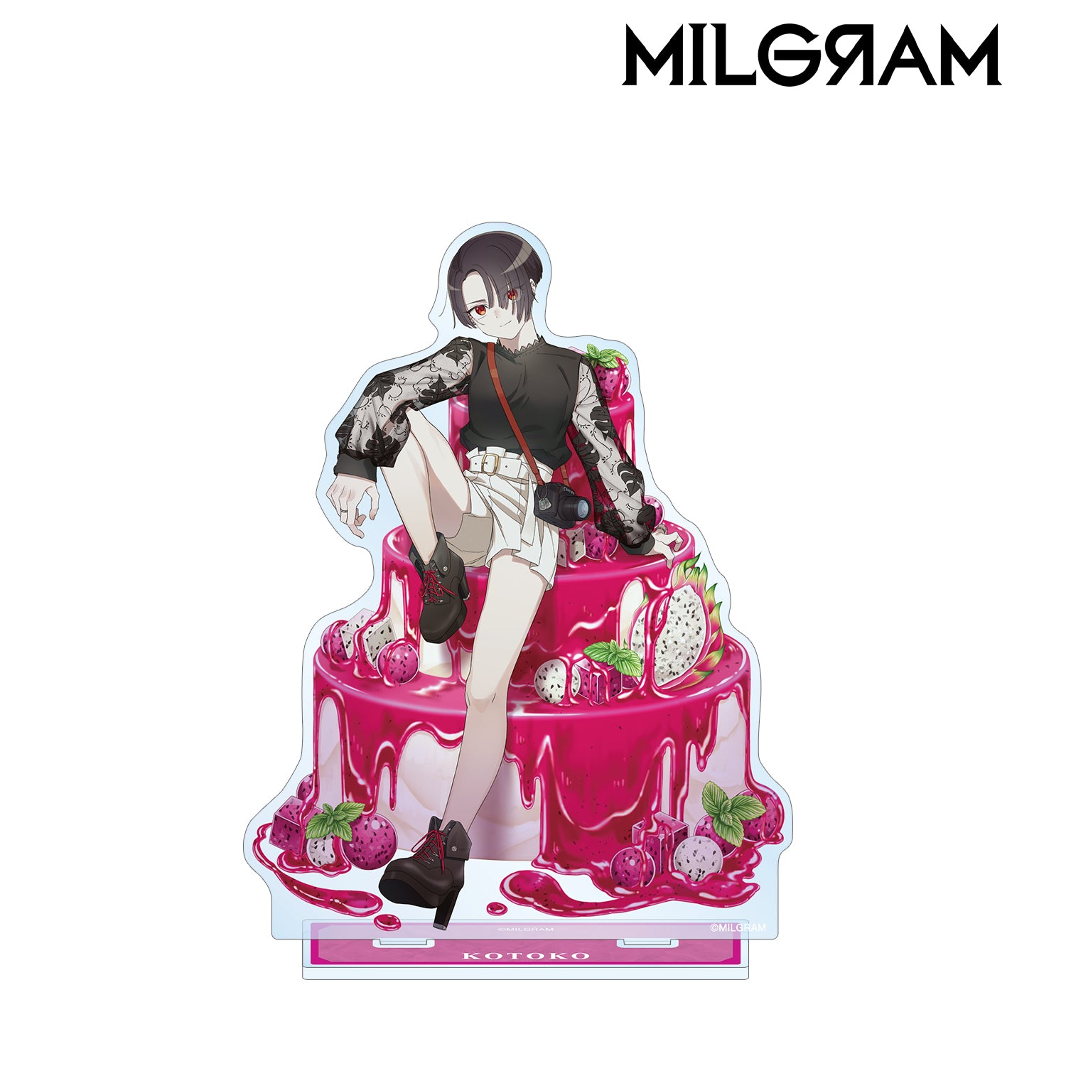 (Goods - Stand Pop) MILGRAM Big Acrylic Stand Feat. New and Exclusive Art Birthday ver. Kotoko