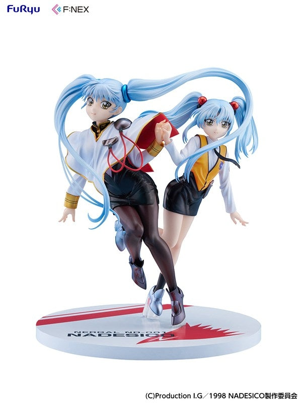 (Bishojo Figure) Martian Successor Nadesico: Prince of Darkness Ruri Hoshino Double RuriRuri ver. 1/7 Complete Figure