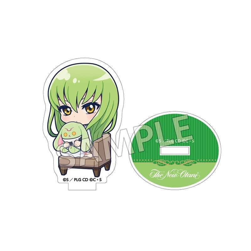 (Goods - Stand Pop) CODE GEASS: Lelouch of the Rebellion x Hotel New Otani Collab Acrylic Stand (Chibi Chara) C.C.