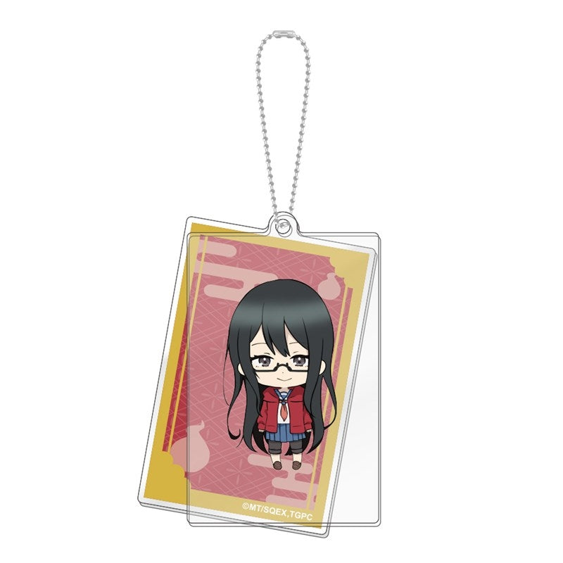 (Goods - Keychain) TV Anime A Terrified Teacher at Ghoul School! Sliding Acrylic Keychain/Beniko Zashiki