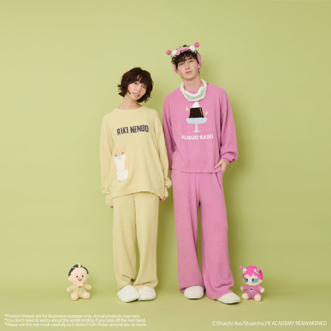 (Goods - Loungewear) Anime The Disastrous Life of Saiki K. Riki Nendo Loungewear Long Pants (Ladies')