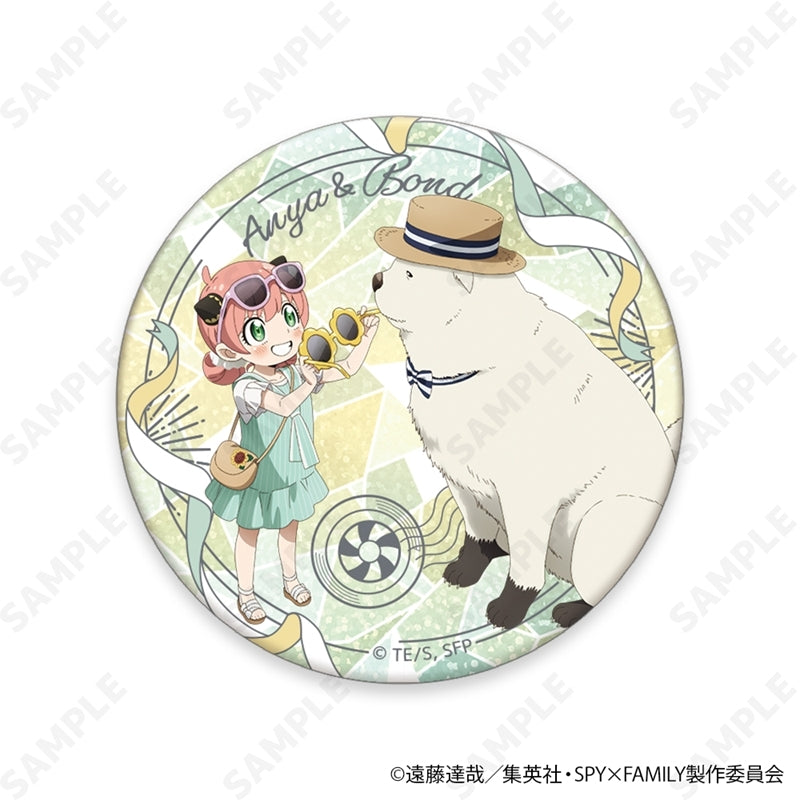 (1BOX=8)(Goods - Badge) TV Anime SPY x FAMILY Trading Button Badge [Summer Outing]