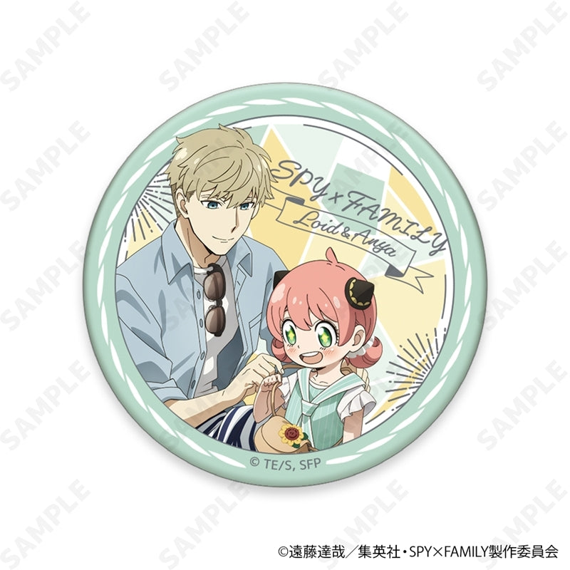 (1BOX=8)(Goods - Badge) TV Anime SPY x FAMILY Trading Button Badge [Summer Outing]