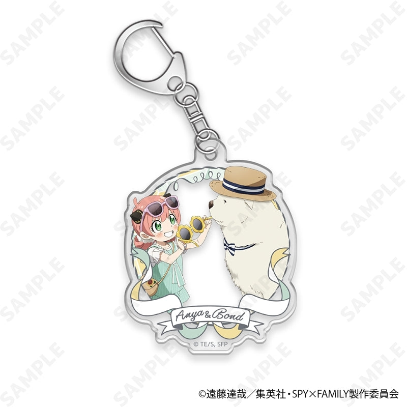 (1BOX=8)(Goods - Keychain) TV Anime SPY x FAMILY Trading Acrylic Keychain [Summer Outing]