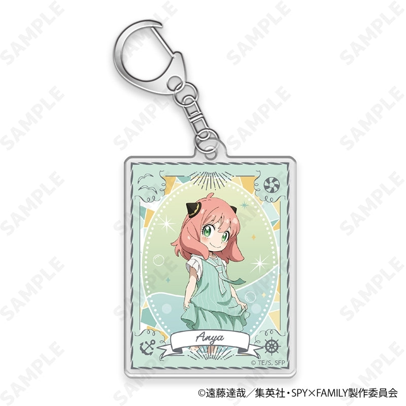 (1BOX=8)(Goods - Keychain) TV Anime SPY x FAMILY Trading Acrylic Keychain [Summer Outing]