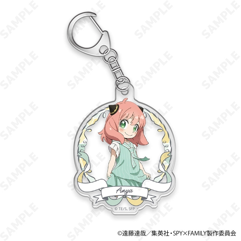 (1BOX=8)(Goods - Keychain) TV Anime SPY x FAMILY Trading Acrylic Keychain [Summer Outing]
