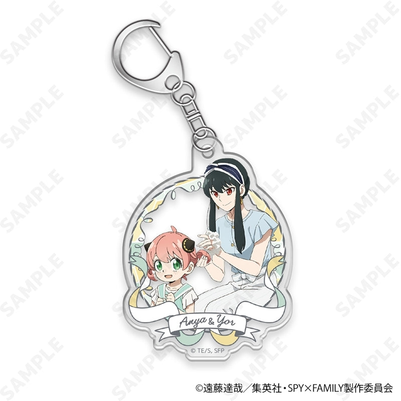 (1BOX=8)(Goods - Keychain) TV Anime SPY x FAMILY Trading Acrylic Keychain [Summer Outing]