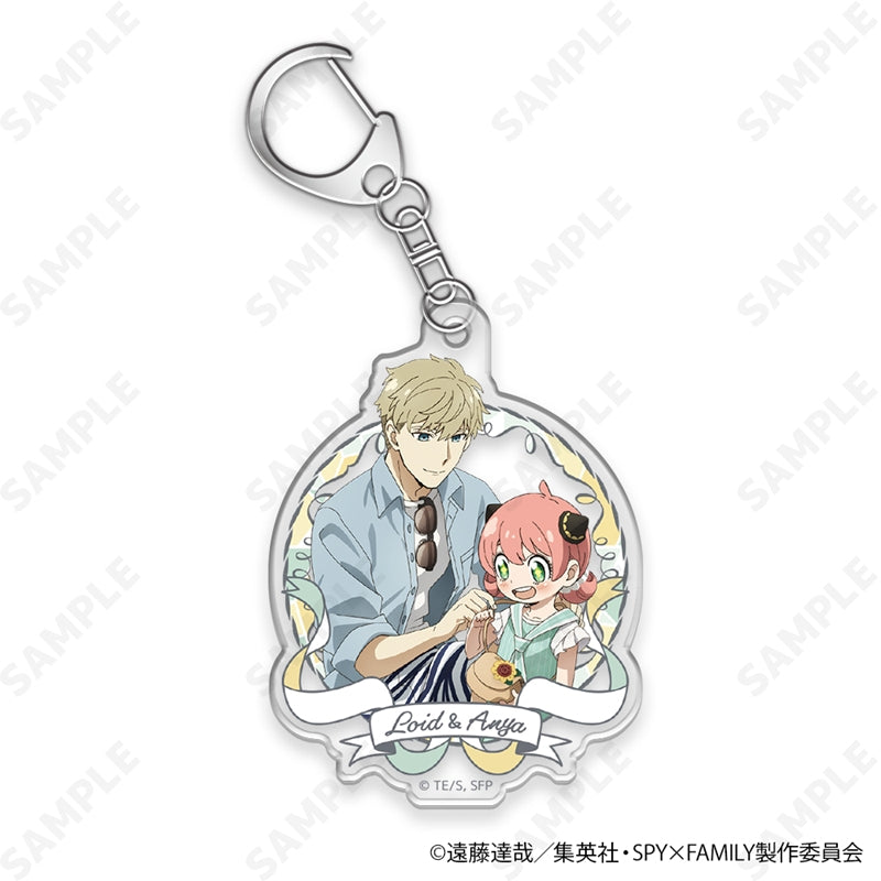 (1BOX=8)(Goods - Keychain) TV Anime SPY x FAMILY Trading Acrylic Keychain [Summer Outing]