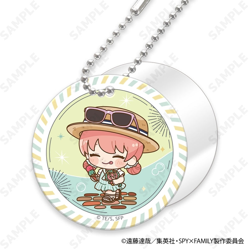 (1BOX=6)(Goods - Mirror) TV Anime SPY x FAMILY Trading Sliding Mirror Chibi ver. [Summer Outing]