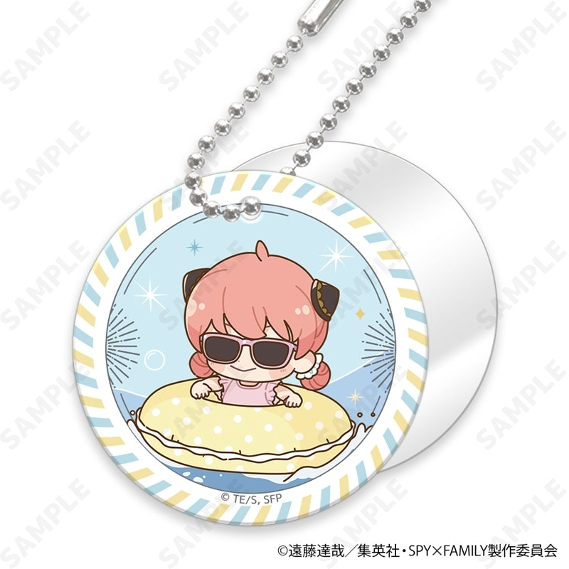 (1BOX=6)(Goods - Mirror) TV Anime SPY x FAMILY Trading Sliding Mirror Chibi ver. [Summer Outing]