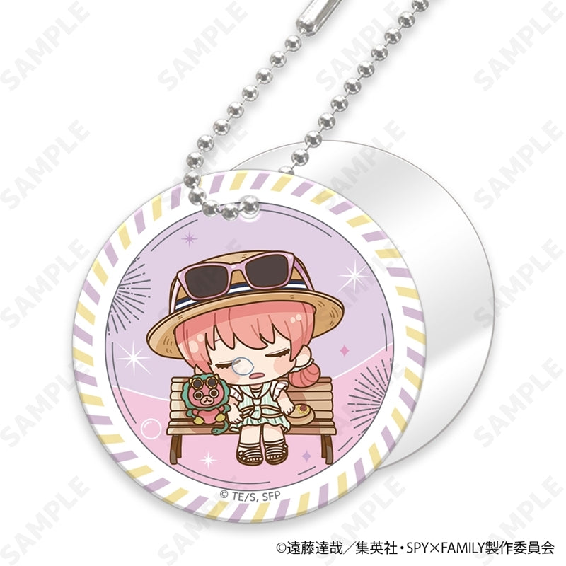(1BOX=6)(Goods - Mirror) TV Anime SPY x FAMILY Trading Sliding Mirror Chibi ver. [Summer Outing]