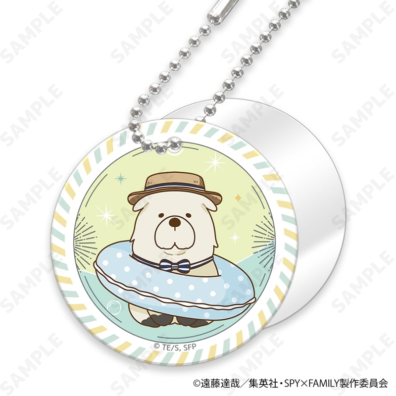 (1BOX=6)(Goods - Mirror) TV Anime SPY x FAMILY Trading Sliding Mirror Chibi ver. [Summer Outing]
