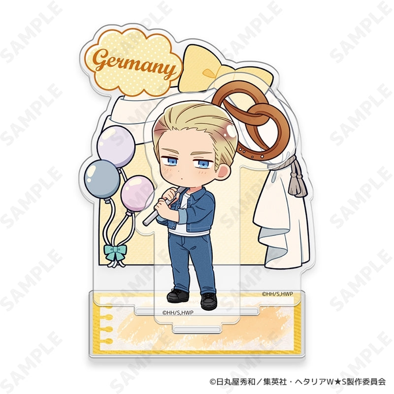 (Goods - Acrylic Stand) Hetalia World★Stars ~ Greetings with Denim Style. ~ Acrylic Stand 2. Germany