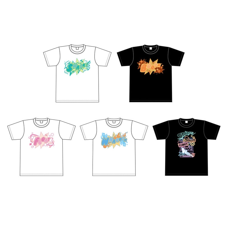 (Goods - Shirt) My Hero Academia 10th Anniversary Sound Effects T-shirt Shoto Todoroki L Size