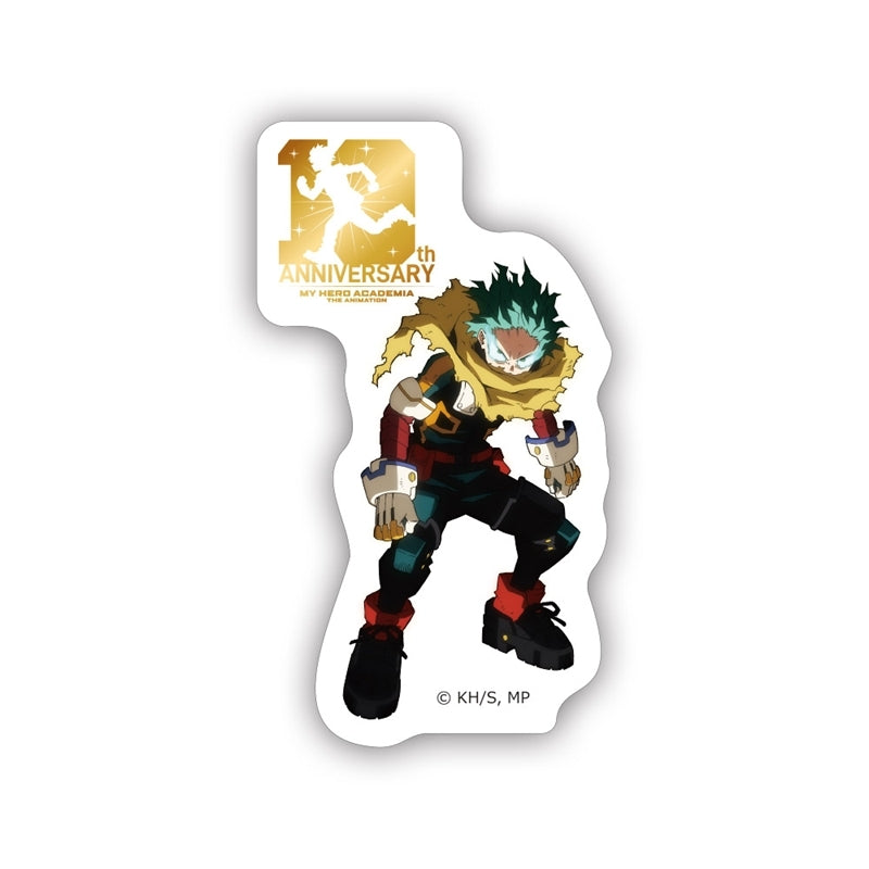 (Goods - Sticker) My Hero Academia 10th Anniversary Sticker Izuku Midoriya A
