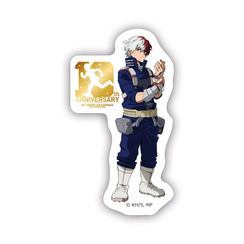 (Goods - Sticker) My Hero Academia 10th Anniversary Sticker Shoto Todoroki B