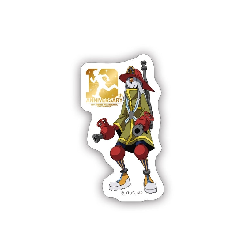 (Goods - Sticker) My Hero Academia 10th Anniversary Sticker Backdraft