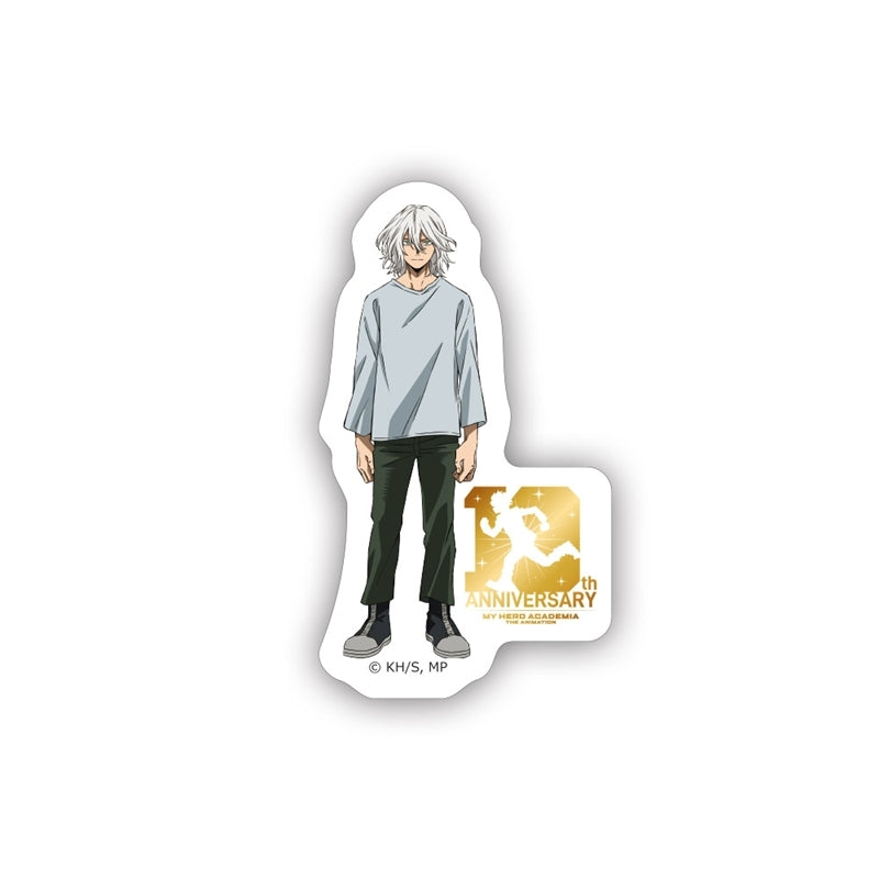 (Goods - Sticker) My Hero Academia 10th Anniversary Sticker Yoichi Shigaraki