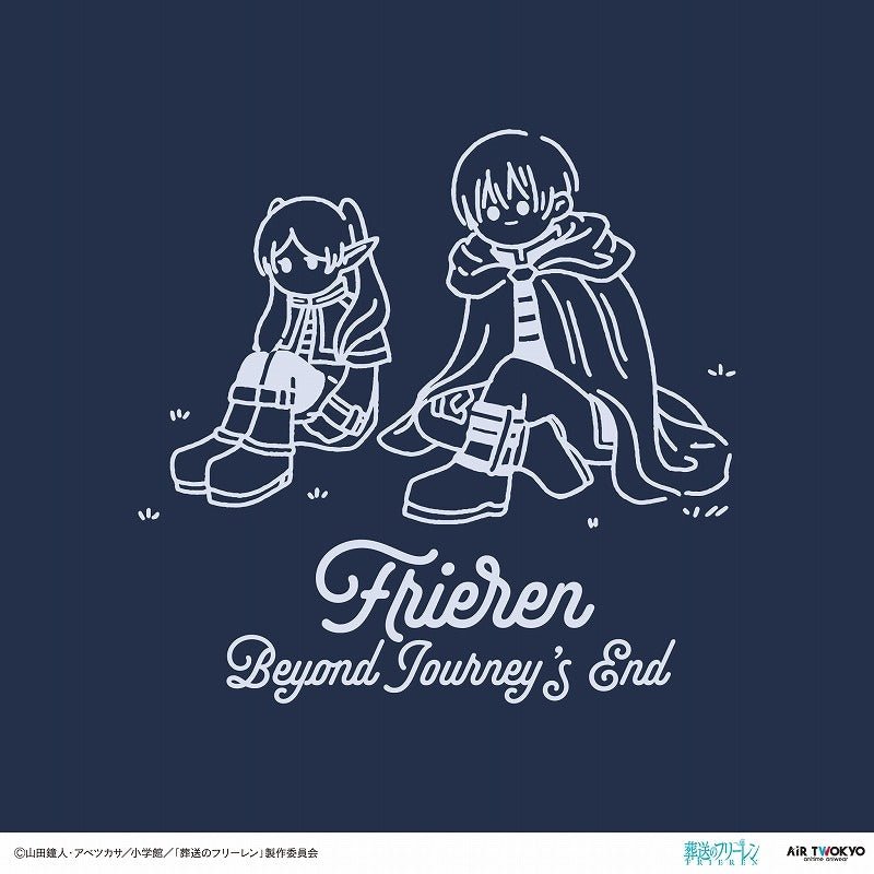 (Goods - Shirt) Frieren: Beyond Journey's End TV Anime Scene Art T-Shirts Vol. 2 - 1 (A Spell to Create a Field of Flowers) S