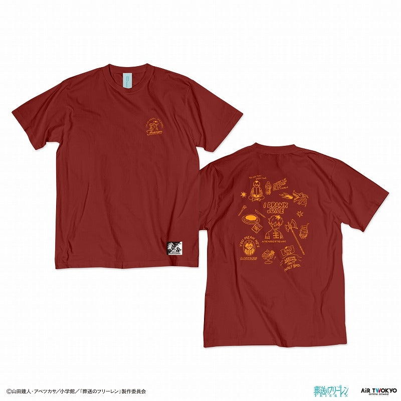 (Goods - Shirt) Frieren: Beyond Journey's End TV Anime Scene Art T-Shirts Vol. 2 - 3 (I Drank Juice in the Middle of the Night) S