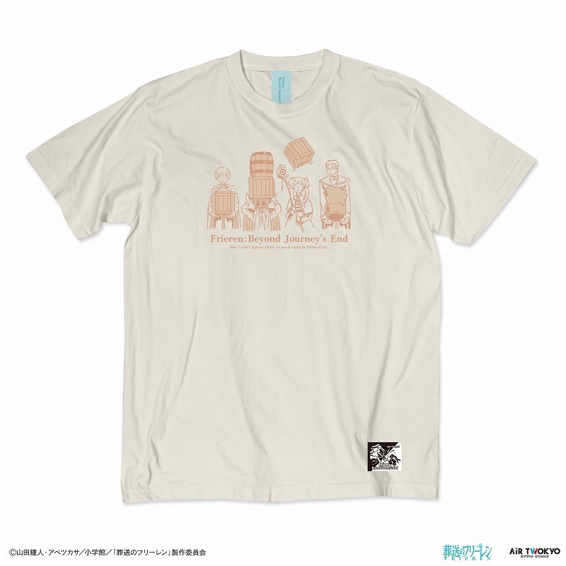 (Goods - Shirt) Frieren: Beyond Journey's End TV Anime Scene Art T-Shirts Vol. 2 - 4 (A Helping Hand) S