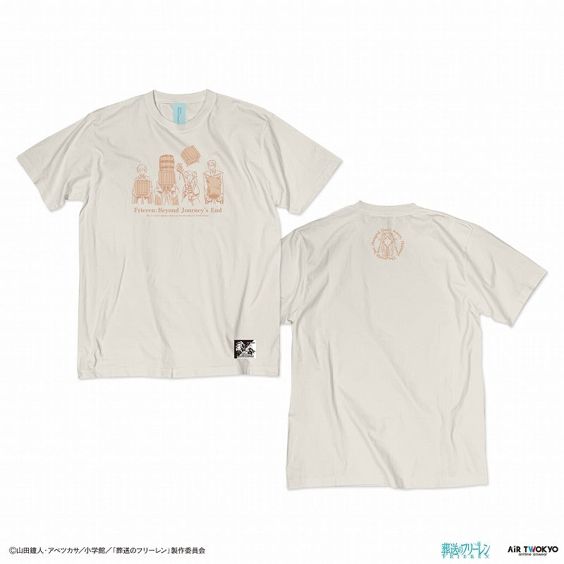 (Goods - Shirt) Frieren: Beyond Journey's End TV Anime Scene Art T-Shirts Vol. 2 - 4 (A Helping Hand) XL