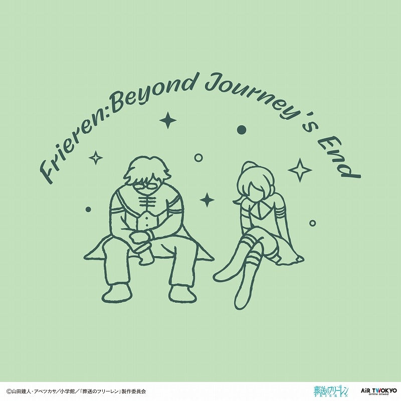 (Goods - Shirt) Frieren: Beyond Journey's End TV Anime Scene Art T-Shirts Vol. 2 - 5 (Ubel & Land) L