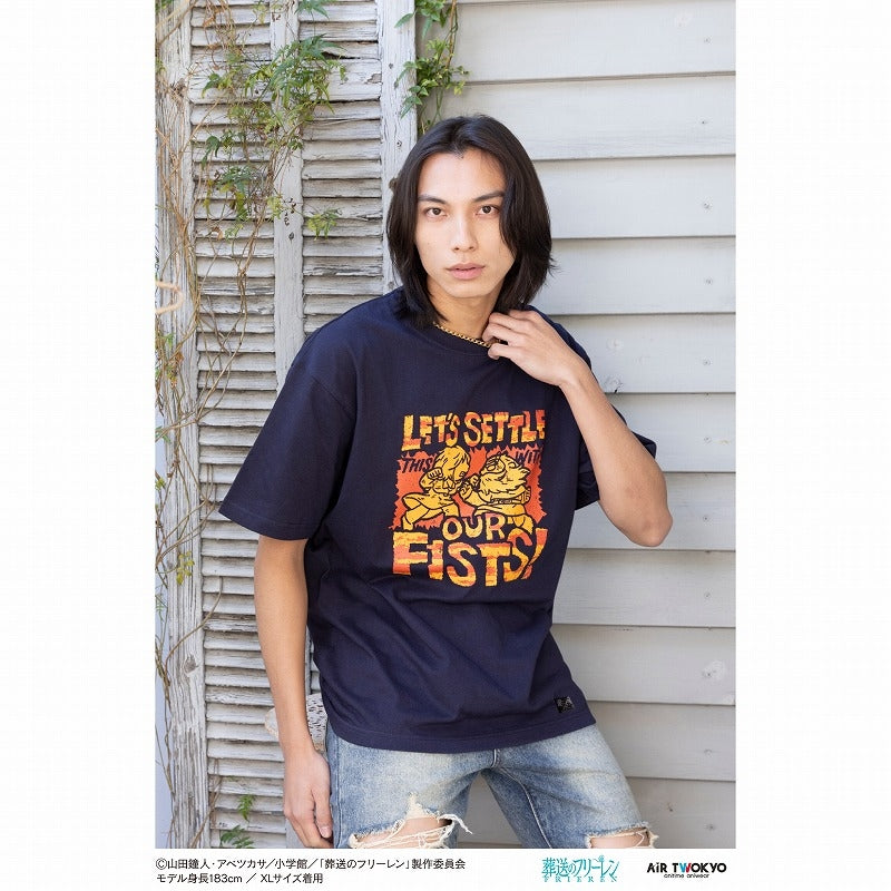 (Goods - Shirt) Frieren: Beyond Journey's End TV Anime Scene Art T-Shirts Vol. 2 - 6 (Let's Settle This With Our Fists!) S