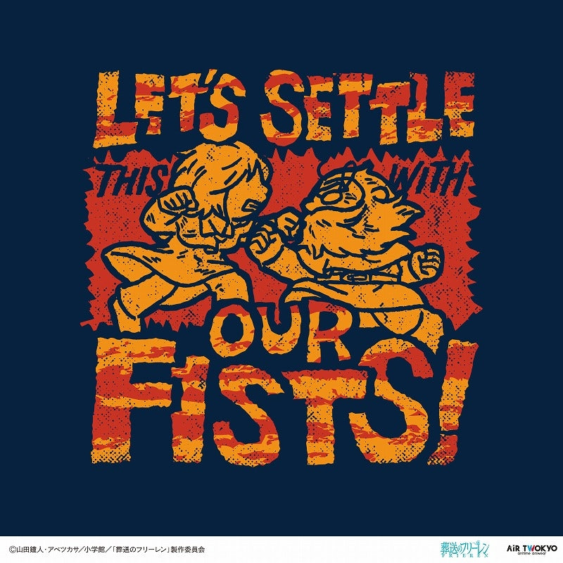 (Goods - Shirt) Frieren: Beyond Journey's End TV Anime Scene Art T-Shirts Vol. 2 - 6 (Let's Settle This With Our Fists!) S