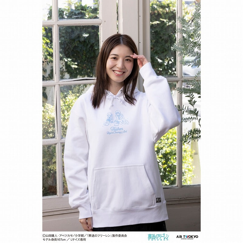 (Goods - Outerwear) Frieren: Beyond Journey's End TV Anime Scene Art Hoodies Vol. 2 - 1 (A Spell to Create a Field of Flowers) L