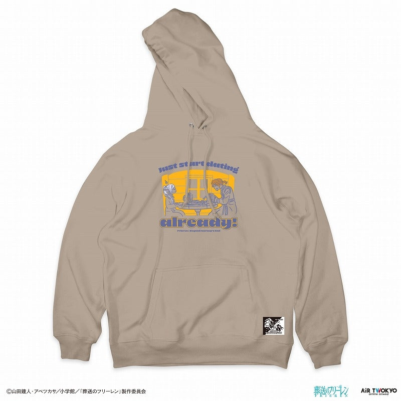 (Goods - Outerwear) Frieren: Beyond Journey's End TV Anime Scene Art Hoodies Vol. 2 - 3 (Just Start Dating Already!) XL