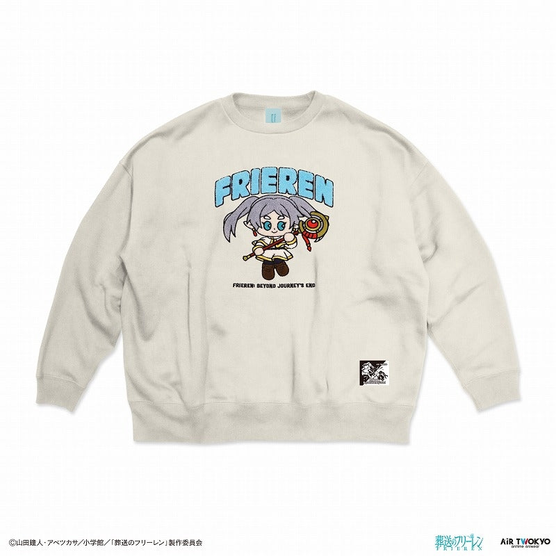 (Goods - Sweatshirt) Frieren: Beyond Journey's End TV Anime Scene Art Sagara Embroidered Sweatshirt Vol. 2 (Frieren) M