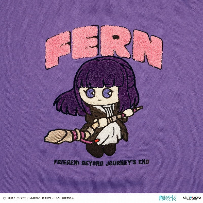 (Goods - Sweatshirt) Frieren: Beyond Journey's End TV Anime Scene Art Sagara Embroidered Sweatshirt Vol. 2 (Fern) L