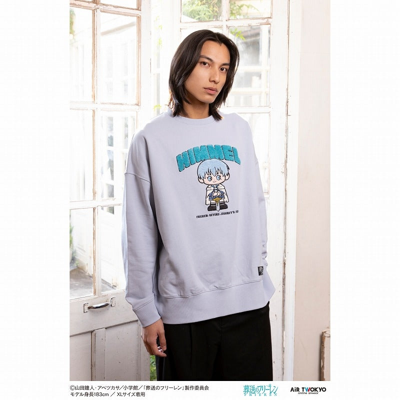 (Goods - Sweatshirt) Frieren: Beyond Journey's End TV Anime Scene Art Sagara Embroidered Sweatshirt Vol. 2 (Himmel) M