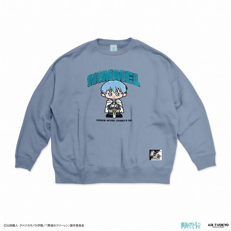 (Goods - Sweatshirt) Frieren: Beyond Journey's End TV Anime Scene Art Sagara Embroidered Sweatshirt Vol. 2 (Himmel) XL