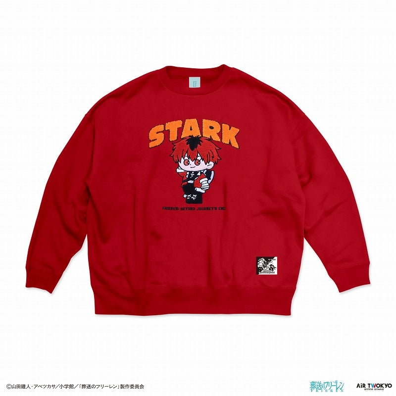 (Goods - Sweatshirt) Frieren: Beyond Journey's End TV Anime Scene Art Sagara Embroidered Sweatshirt Vol. 2 (Stark) M