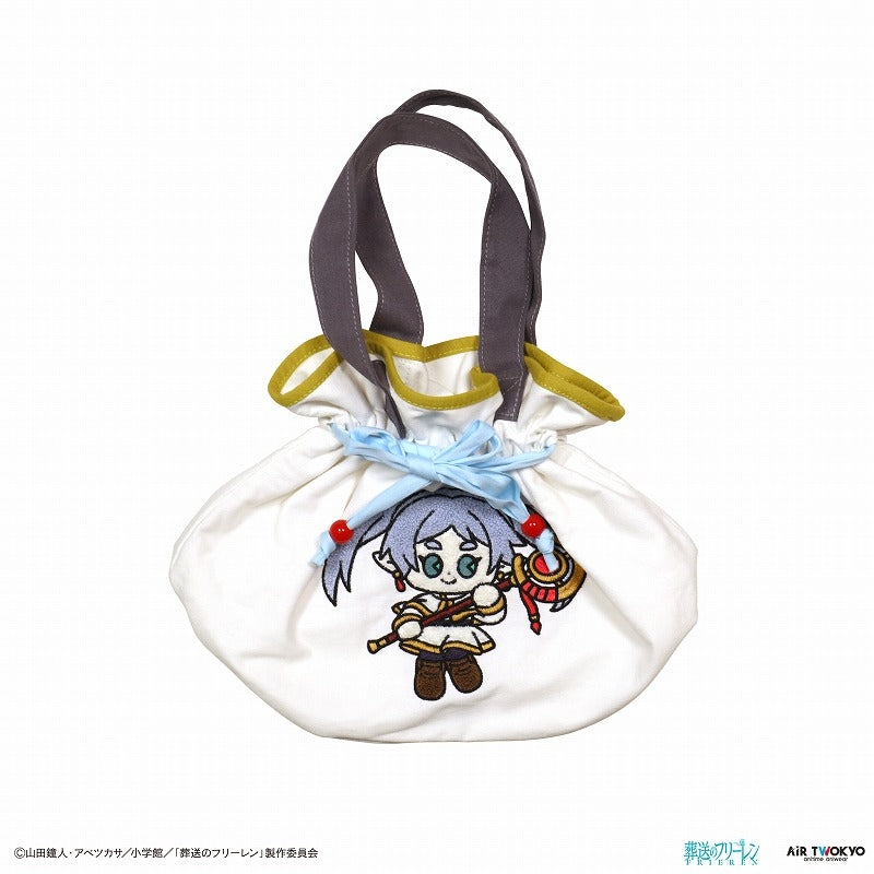 (Goods - Pouch) Frieren: Beyond Journey's End TV Anime Scene Art Vol. 2 Embroidered Drawstring Pouch